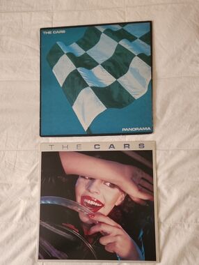 The Cars 2 Vintage Vinyl Records